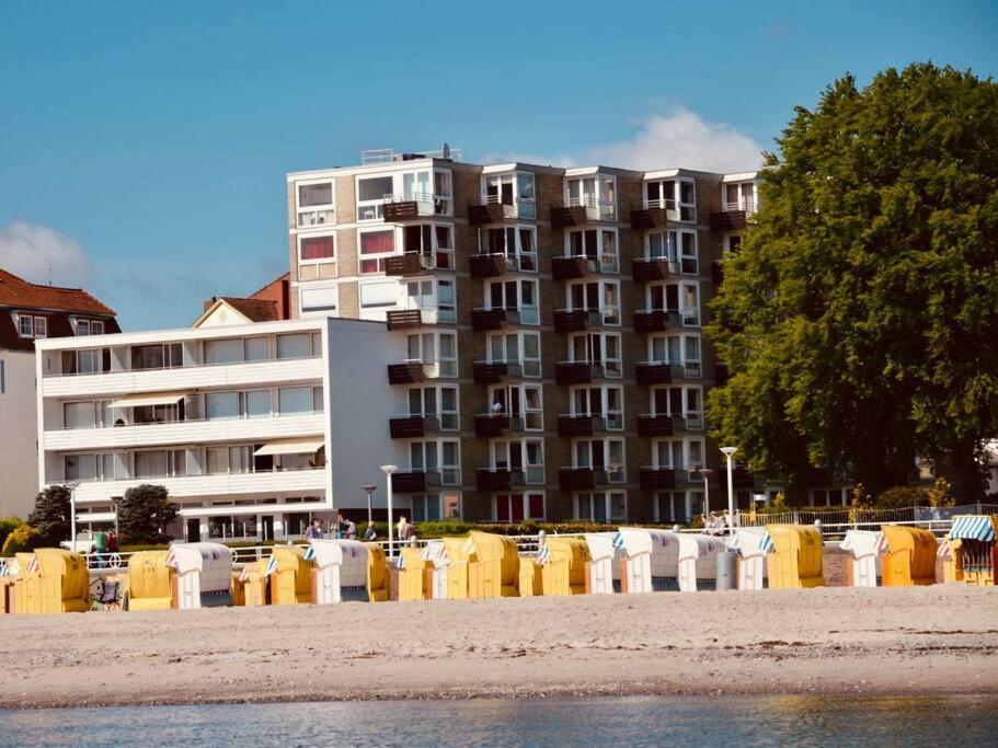 Penthaus Horizont Mit Meerblick 뤼베크 외부 사진