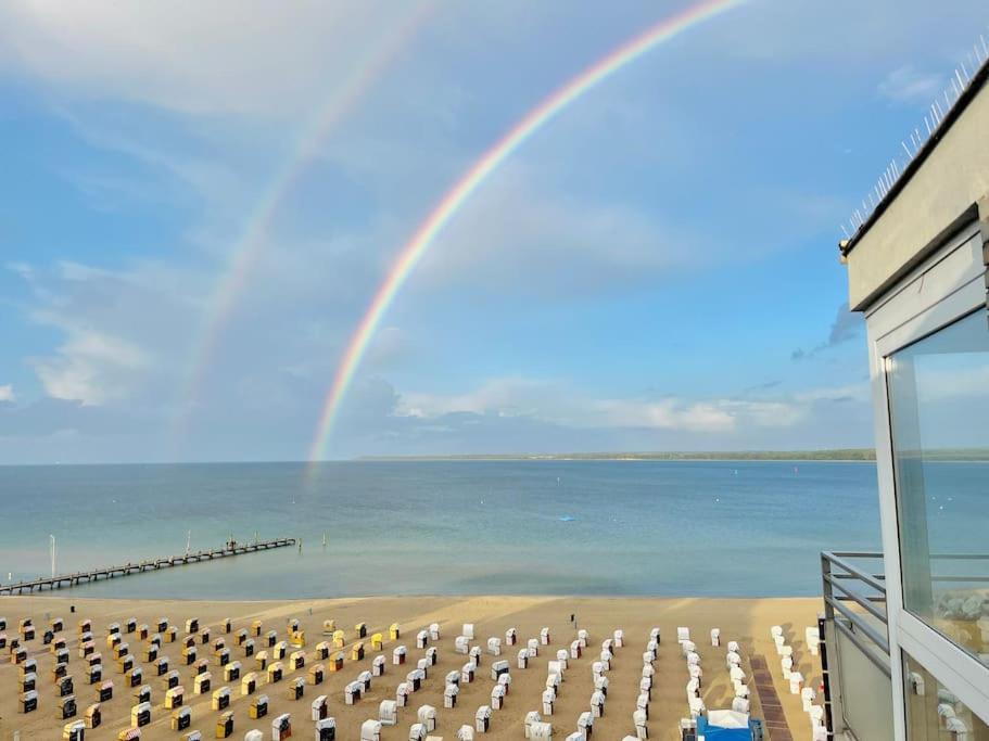 Penthaus Horizont Mit Meerblick 뤼베크 외부 사진